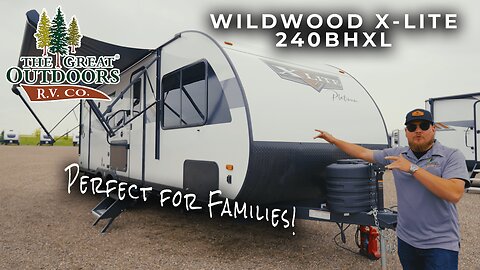 NEW 2024 Bunkhouse Wildwood Perfect for Families! - Wildwood X-Lite 240BHXL