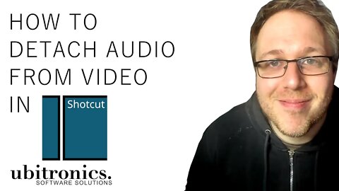 How to Detach Audio and Video in Shotcut [Separating Video and Audio]
