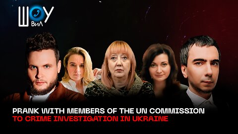 Prank with members of the UN Commission to Crime Investigation in Ukraine