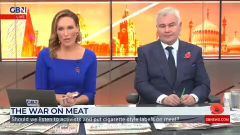 They're now putting cigarette type "warning" labels on meat