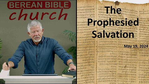 The Prophesied Salvation (1 Peter 1:8-12)