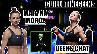 MARYNA MOROZ GEEKS CHAT: BEING RANKED #15, UPCOMING FIGHT W/ JENNIFER MAIA, AND WHATS NEXT AFTER