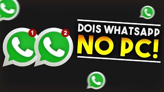 Como ACESSAR 2 números de WhatsApp AO MESMO TEMPO pelo PC