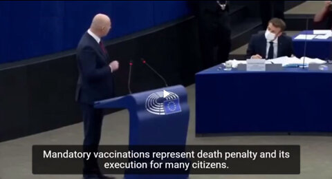 'Mandatory vaccines represent a death penalty!' - Croatian MEP to French President Macron