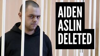 Estonia JAILS Man For Stepping on UKRAINIAN Flag. Aiden Aslin Channel REMOVED From YouTube