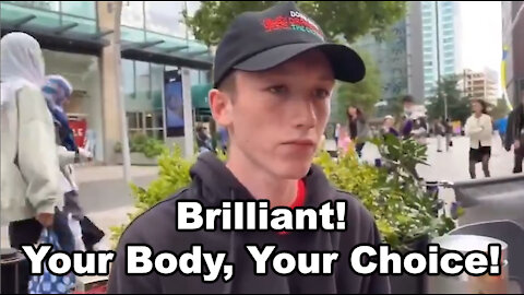 Brilliant! Your Body, Your Choice!