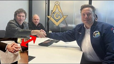 Satanic Pedophile Traitor Psyops Elon Musk and Agentinas Milei in Plain Sight!