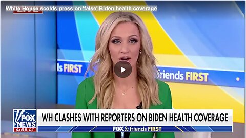 White House scolds press on 'false' Biden health coverage