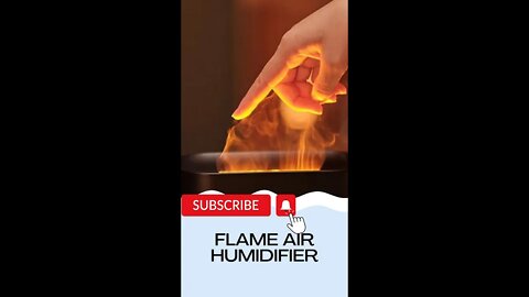 Flame Air Humidifier | Oil Diffuser #gadgetsforhouse