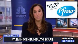 VAXXED MSNBC anchor hospitalized w/ severe myocarditis. Blames it on common cold