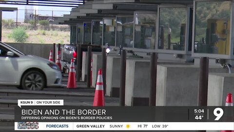 Differing opinions in Arizona on border policies as Biden visits El Paso