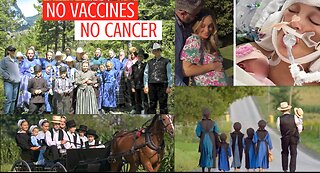 THE AMISH DEATH RATE 90 TIMES LOWER THAN REST OF USA? NO V'S NO NO AUTISM-VERY LITTLE CANCER?