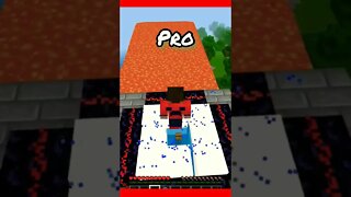 MINECRAFT NOOB VS PRO VS HACKER PARKOUR 🔥🔥🔥🔥#shorts #fypシ #minecraft #viral