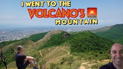 I WENT TO THE VOLCANO´S MOUNTAIN🌋🗻🌄🥵🤗🇧🇷