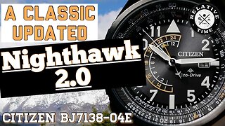 Under The Radar : Citizen Nighthawk 2.0 Review ( GMT / BJ7138-04E )