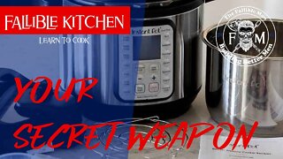 Your Secret Weapon, Instant Pot Cooking in The Fallible Kitchen