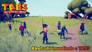 Webtabs MODs (Naruto) - Totally Accurate Battle Simulator (TABS) - Gameplay PT-BR