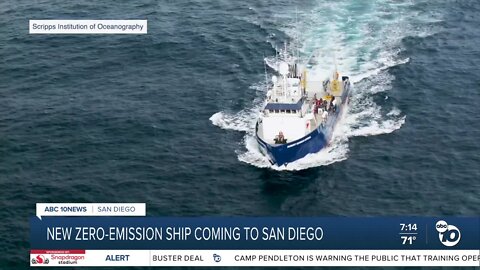 New $35 million, zero-emission ship coming to UC San Diego researchers