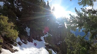 4 Mile Trail | Yosemite Natl Park | Snow Before California Atmospheric River System 2023