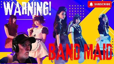 FIRST TIME REACTION TO BAND-MAID WARNING! _ Control Room VERSION - REACTION #bandmaidreaction