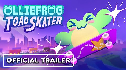 Olliefrog Toad Skater - Official Gameplay Trailer | The MIX x Kinda Funny Spring Showcase 2024