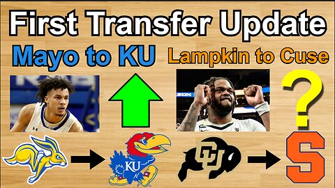 First CBB Transfer Portal Update!!!/Zeke Mayo to Kansas/Eddie Lampkin to Syracuse!!! #cbb