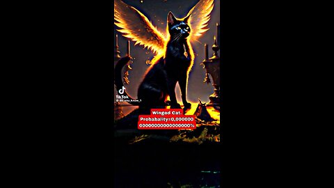 Cat with wings you have to see 😱😱 || amazing creation || myths of world