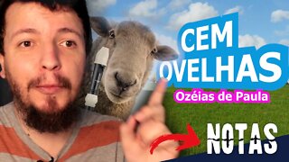 Como tocar ERAM CEM OVELHAS de OZÉIAS DE PAULA na flauta doce e outros instrumentos (notas fáceis)