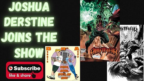 Joshua Derstine Joins the DNA Show! Join us and chat with us and our guest about his comic Amarok!