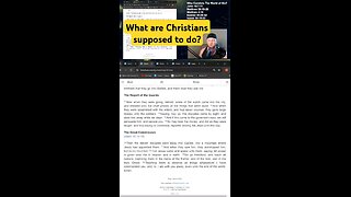 What are Christians supposed to be doing? #truth #spirituality #shorts #god #faith #podcast #bible