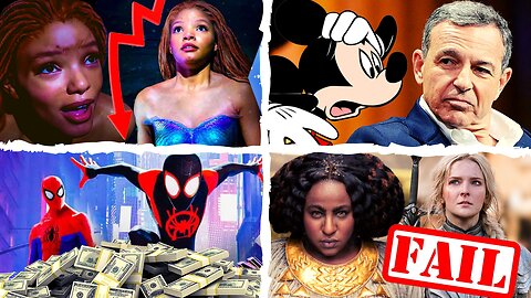 Little Mermaid FALLS At The Box Office, Spider-Verse DOMINATES, Disney CHAOS, Rings Of Power CRINGE