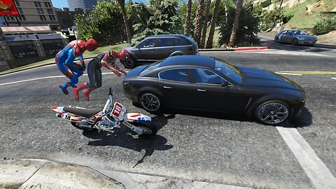 GTA 5 Spiderman Epic Stunts/Fails/Ragdolls with winfrey gaming Ep 62(spider man funny moment)