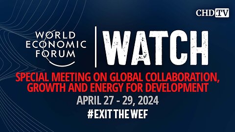 WEF WATCH: Press Conference — Global Collaboration, Growth and Energy for Development