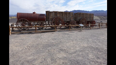 4K Death Valley National Park - Touring the Harmony Borax Works