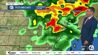 What we know about the strong thunderstorms possible in metro Detroit