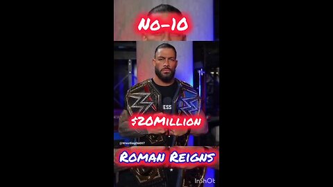 WWE top 10 Richest Wrestlers