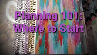 Planning 101: Where to Start