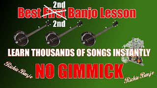 Lesson #2 for the 5 String Banjo