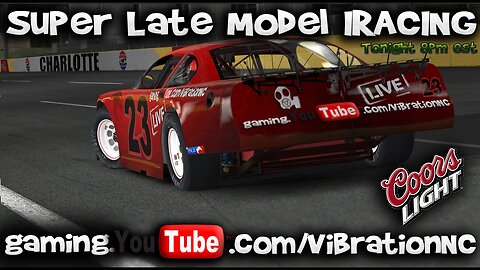 Super Late Models 75 lap Racing #Iracing Beer Music