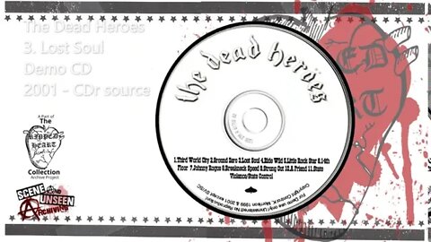 The Dead Heroes - Demo CD (2001) 3. Lost Soul. Detroit, Michigan Motor City Punk.