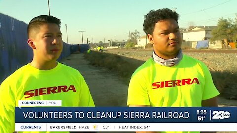 Local business volunteers to cleanup railway