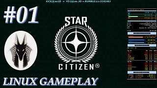 Star Citizen SOLO #01 | Alpha 3.21.0 | Linux Gameplay