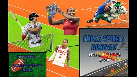 Forks Sports Highway - Rodgers' Freak Injury, UND Potato Bowl & NFL Week 1 Recaps, WNBA Playoffs Set