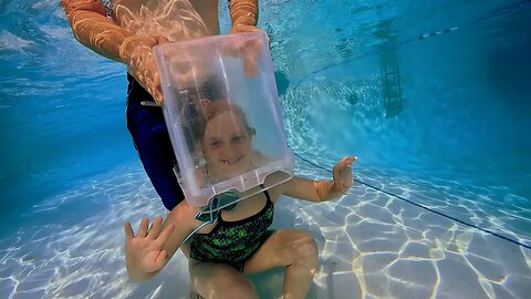 Head in a Bucket Homemade Diving Bell