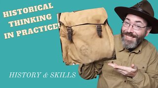 How to Pack a Rucksack for Summer Camping: RARE 100 year old Rucksack