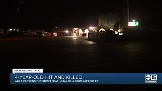 4-year-old boy hit, killed while crossing street in Buckeye