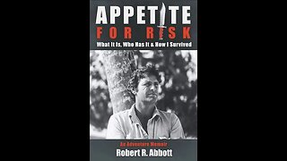 The amazing multi-talented author with a journeyman career Bud Abbott with “Appetite For Risk” !