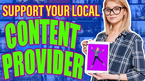 Support Your Local Content Provider