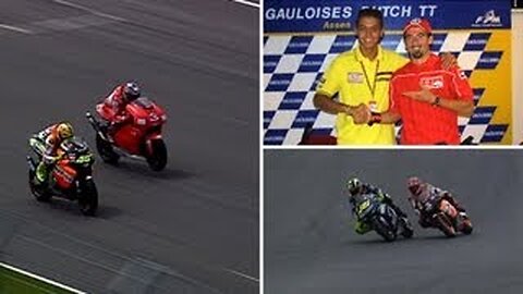 Historic MotoGP Battles || Rossi vs Biaggi