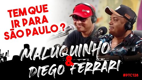 🔴 #POTOCA PODCAST 128 DJ MALUKINHO E DIEGO FERRARI